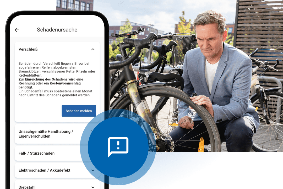 BikeManager App von WERTGARANTIE