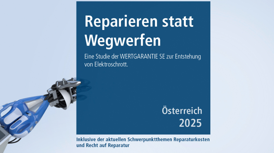 Die Studie reparieren statt wegwerfen untersucht das Reparaturverhalten der Personen