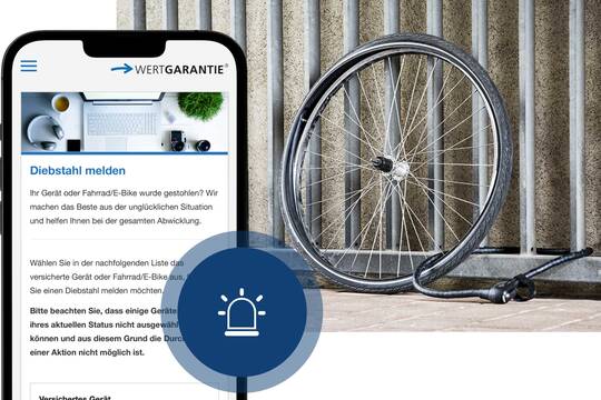 Diebstahl melden Bike