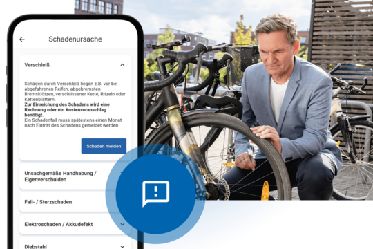 BikeManager App von WERTGARANTIE
