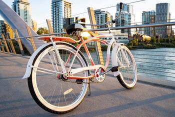Cruiser Bike in der Stadt