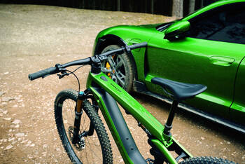 Posche E-Bike – Mambagrün Metallic