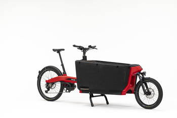 Das Cargo E-Bike Douze Cycles x La mobilité Toyota