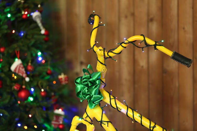 Fahrrad Geschenk zu Weihnachten