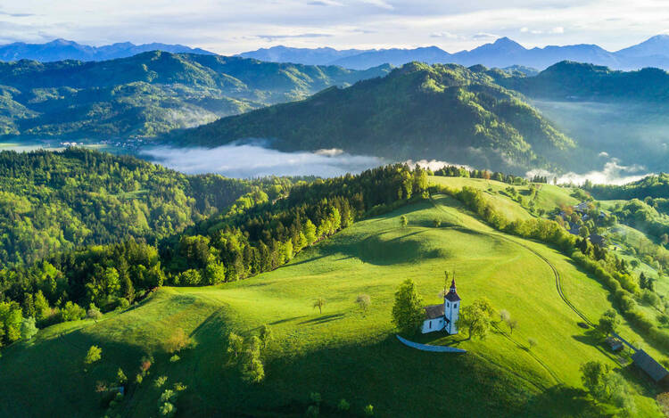 Malerische Berglandschaft