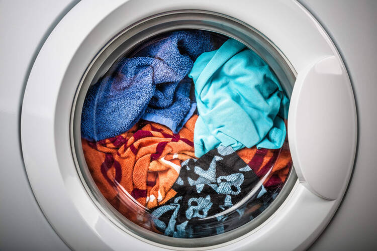 Waschmaschinenfenster 