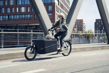 Das perfekte Fahrrad für die Stadt - Packster 70 Packster 70 von Riese und Müller im Einsatz