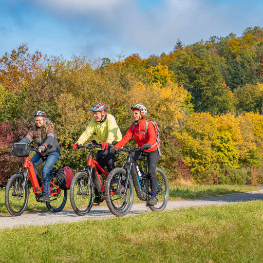 Cube E-Bike fahren