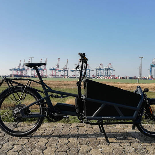 Ein Lastenrad