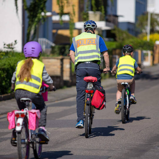 Der Fahrrad-Unterricht an der Grundschule