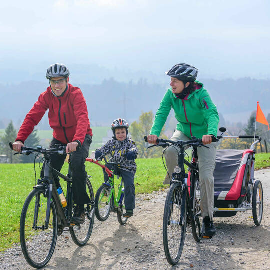 Kinderfahrrad anhängen