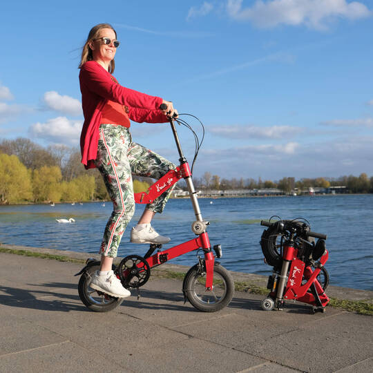 Das innovative Kwiggle-Faltrad 